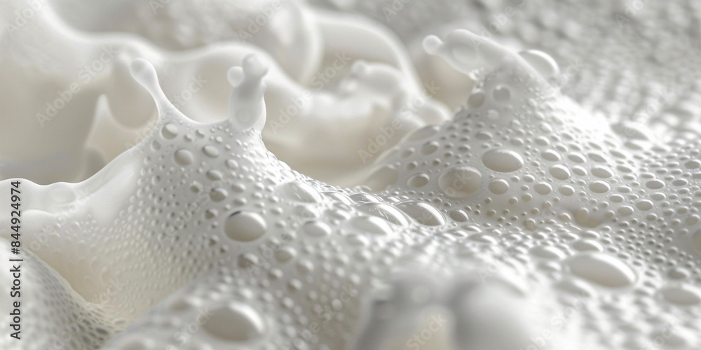 Beautiful splash of natural milk. Can be used as background Beautiful splash of natural milk. Can be used as background