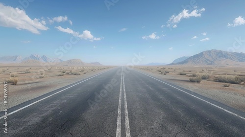 Straight Dangerous Highway, Ai generated