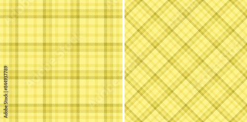 Check pattern fabric of plaid textile seamless with a texture background vector tartan.
