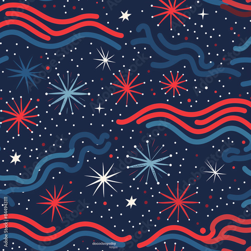 Independence Day (4th of July) Social Media Post Template