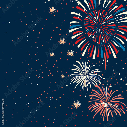 Independence Day (4th of July) Social Media Post Template