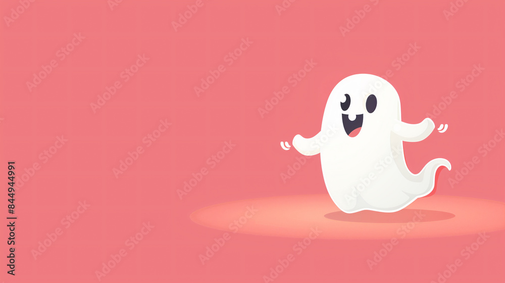 ghost, copy space, halloween concept ghost, copy space, halloween concept