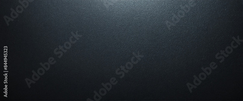 Obraz na płótnie Monochrome gradient background with a glowing blue texture for a sleek and modern web banner design, featuring copy space for a corporate website header w salonie