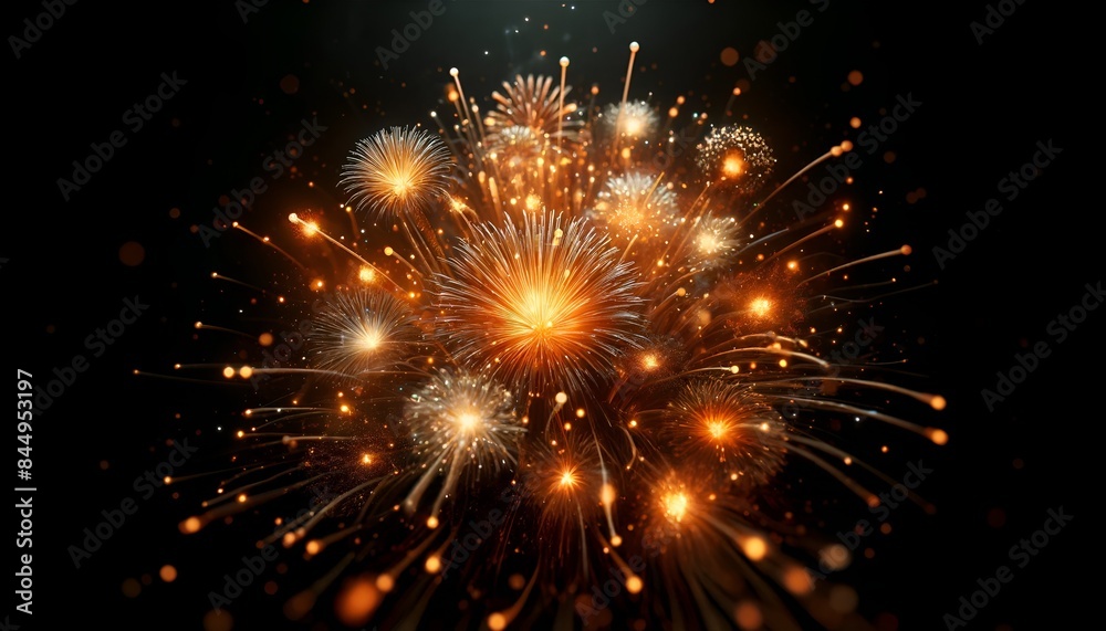 Naklejka premium firework