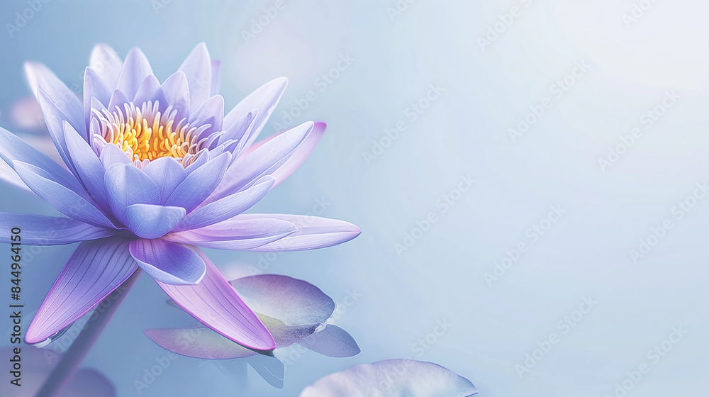 Natural background, decorated with a lily flower. Natural background, decorated with a lily flower.