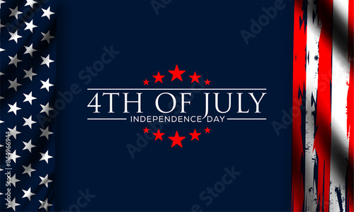 happy 4th of July independence day , vektor background, poster, banner, flyer, template 