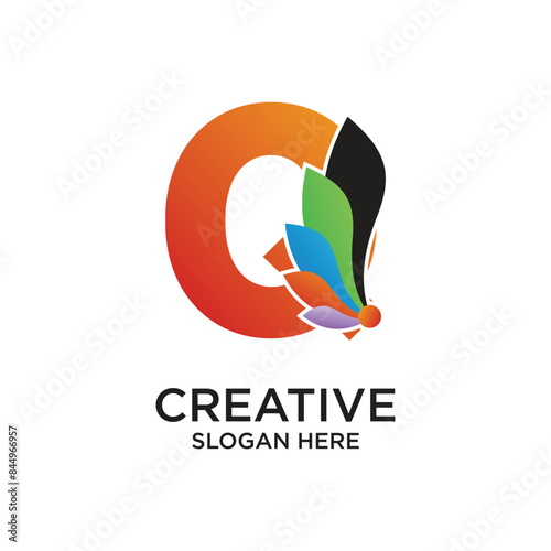 Free Download Letter logo design simple concept Premium Vector - GFXLoad