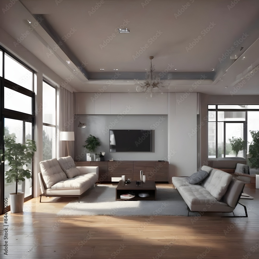 Fototapeta premium modern living room