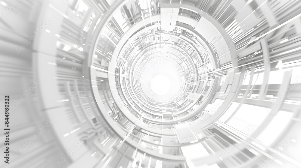 Abstract white technology Hi-tech futuristic digital. High and Lines speed movement. Vector illustration. Abstract white technology Hi-tech futuristic digital. High and Lines speed movement. Vector illustration.