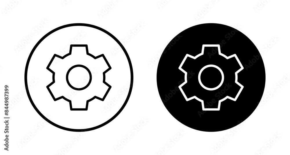 setting Icon vector isolated on white background. setting vector icon. Cog settings Icon Symbol. Gear setting Icon vector isolated on white background. setting vector icon. Cog settings Icon Symbol. Gear