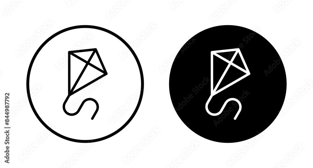 Kite icon vector isolated on white background. kite vector icon. Kite icon vector isolated on white background. kite vector icon.