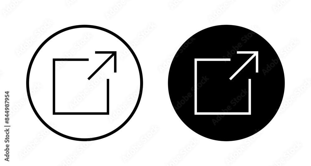 Link icon vector isolated on white background. Link vector icon. External link symbol vector icon. Hyperlink symbol Link icon vector isolated on white background. Link vector icon. External link symbol vector icon. Hyperlink symbol
