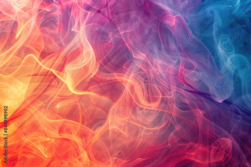 Abstract colourful fog smoke background Abstract colourful fog smoke background