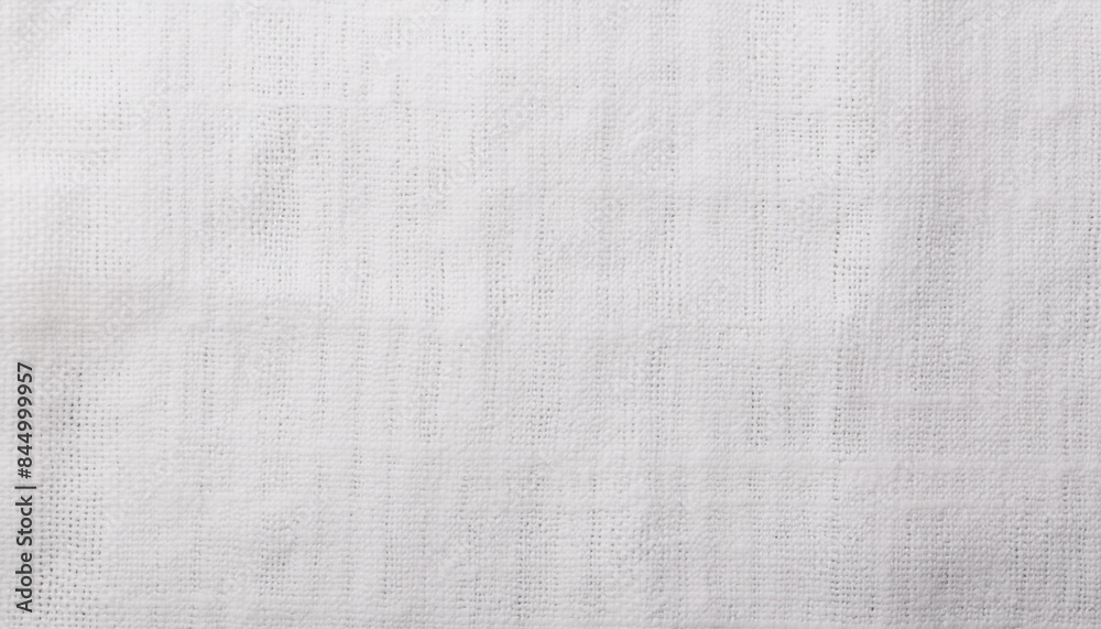 Closeup of white colored jute fabric texture Closeup of white colored jute fabric texture