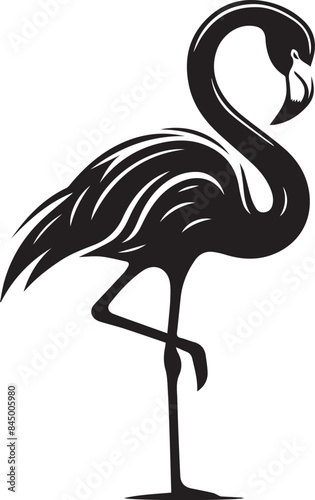 Flamingo Silhouette Vector