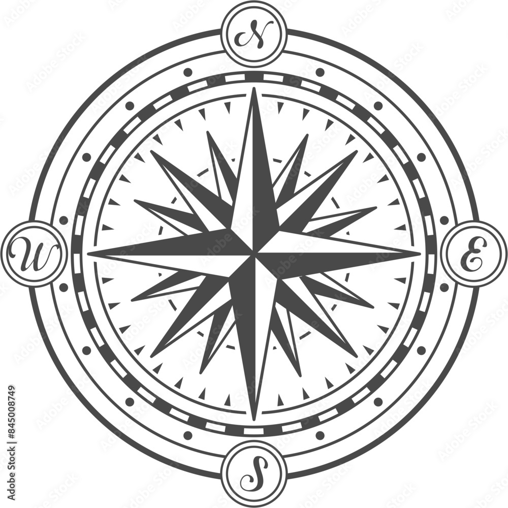 compass vector compass vector