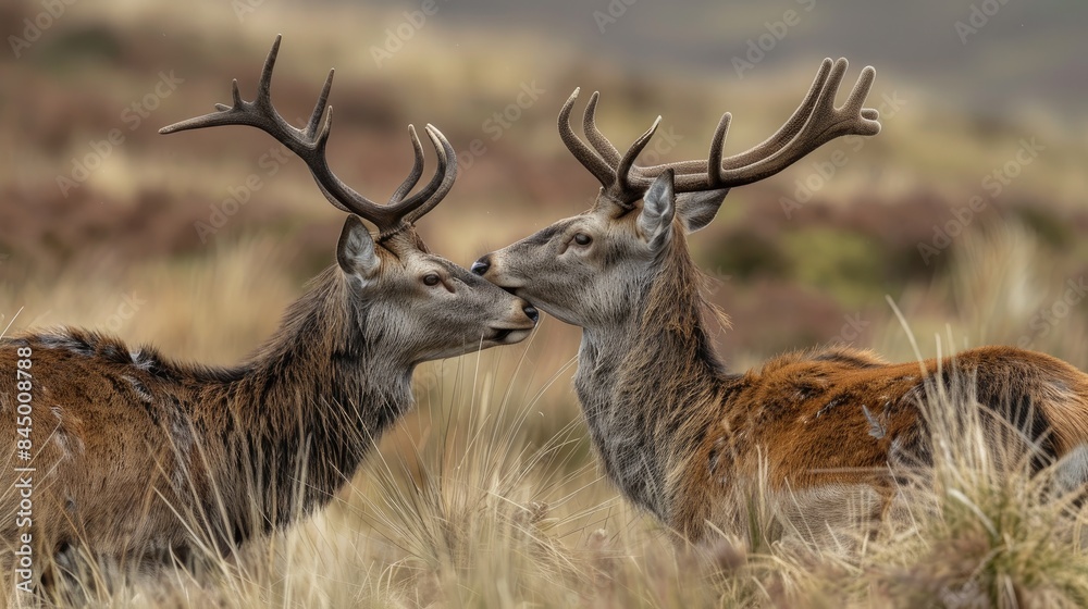A sociable deer A sociable deer