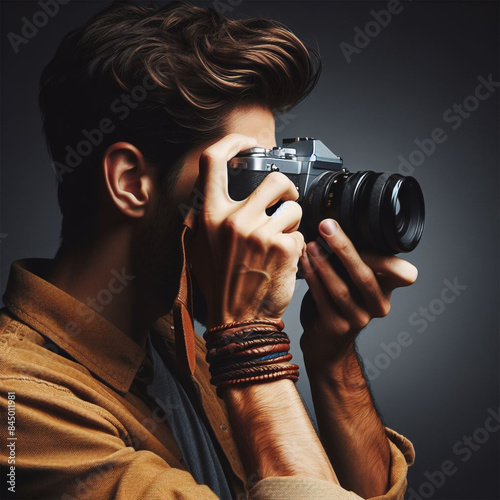 photographer taking pictures