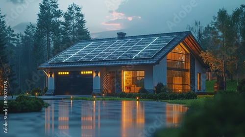 Harnessing Solar Power: Wide Banner Design for Clean Energy Storage