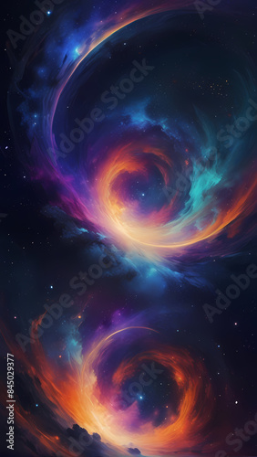 background with space
