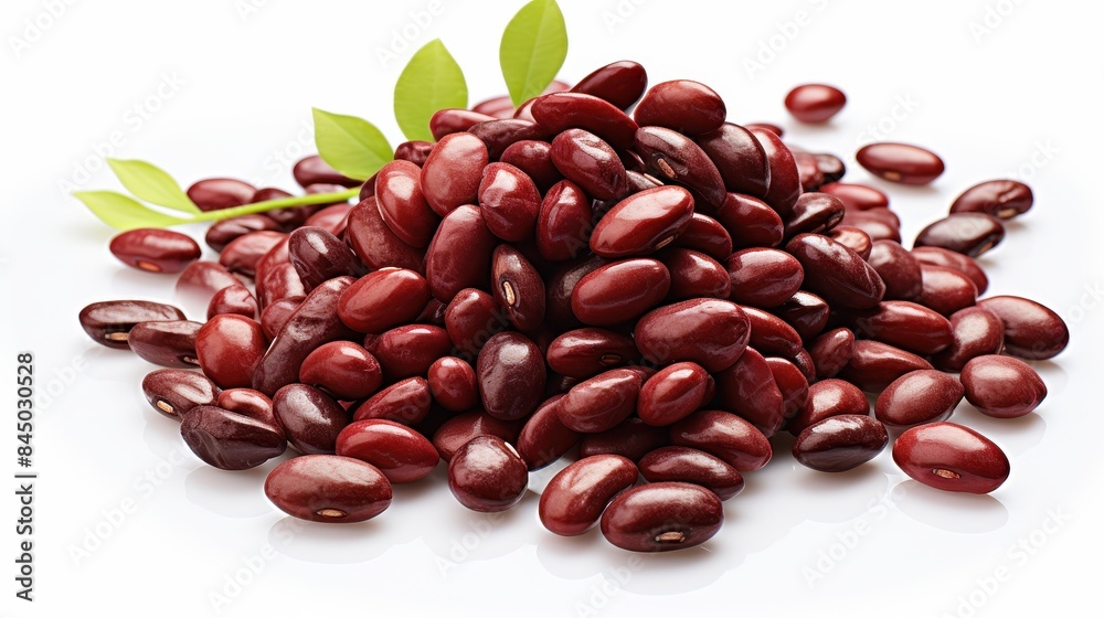 Adzuki beans clipart, isolated on white background Adzuki beans clipart, isolated on white background
