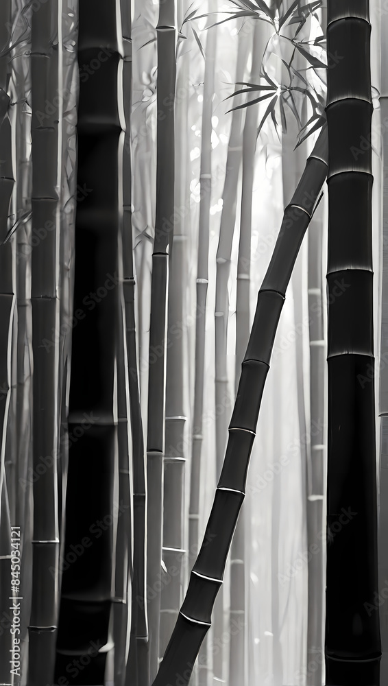 Obraz premium bamboo forest background