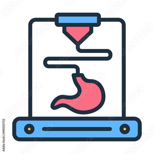 3D Bioprinting Icon