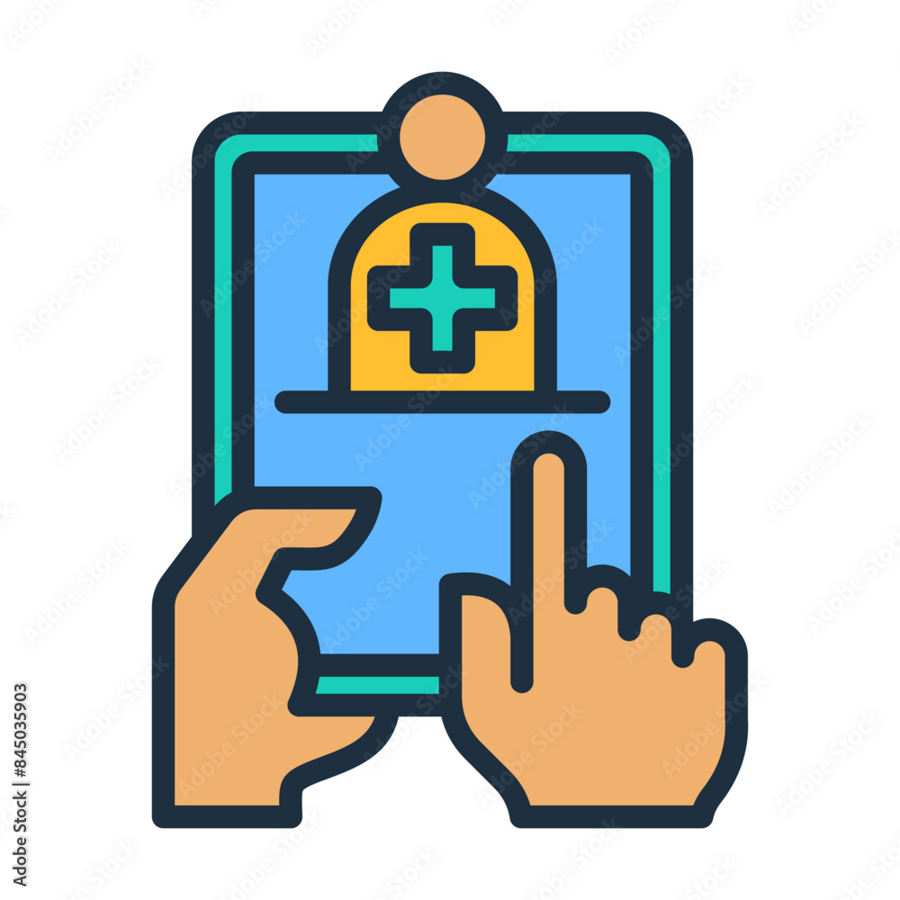 Telemedicine Icon Telemedicine Icon