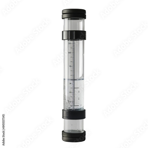rain gauge on transparent background, single object