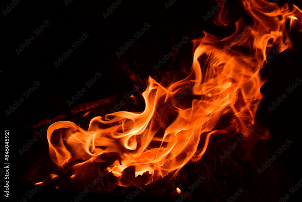 Fototapeta premium Fire Flames