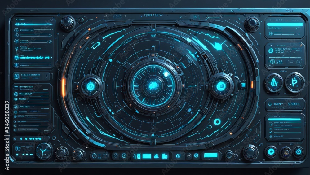 Futuristic Technology Interface Futuristic Technology Interface