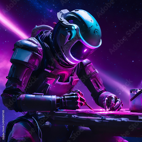 robot cyborg soldier