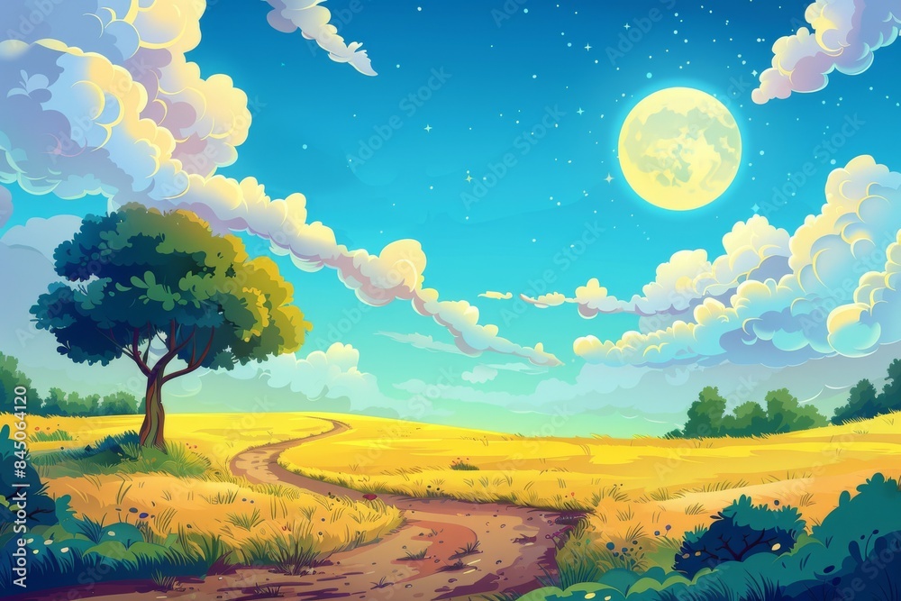 Imaginative landscape artwork for mesmerizing graphic design projects Imaginative landscape artwork for mesmerizing graphic design projects
