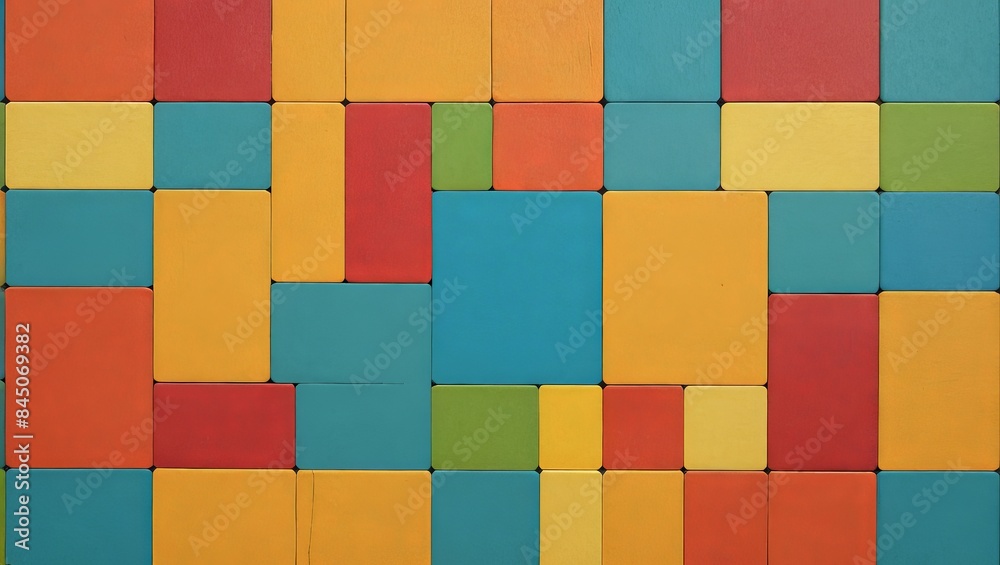 Colorful Geometric Pattern. Colorful Geometric Pattern.