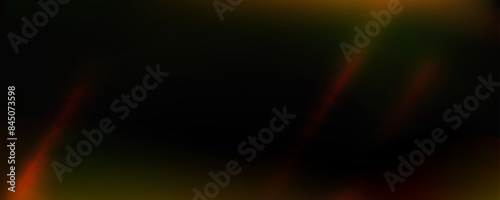 Light leak effect background. Vintage film bokeh flare overlay. Retro photo filter texture. Old exposed photography backdrop. Abstract red orange green blur gradient wallpaper. Vector burnt color bg