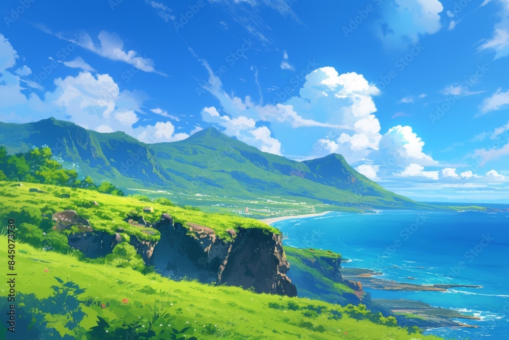 Fototapeta premium Serene natural environments for your artistic project