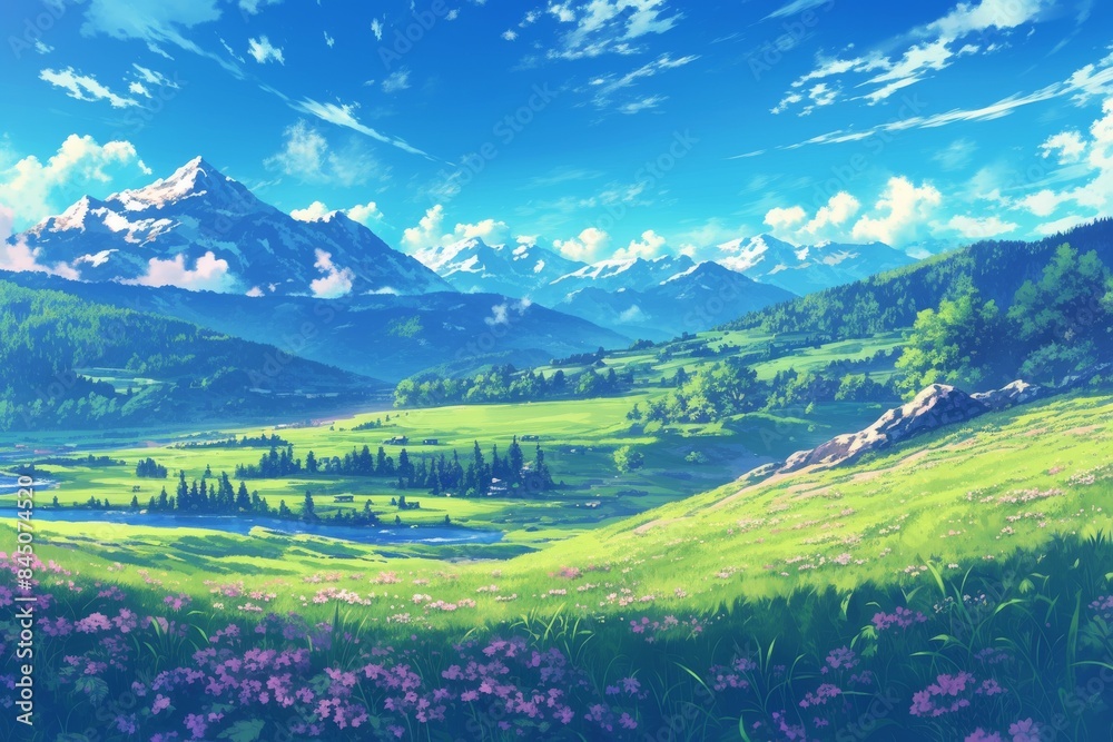 Obraz premium Charming natural environments for your visual project