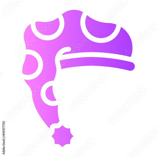 sleeping hat gradient icon