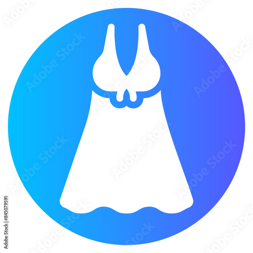 nightgown gradient icon