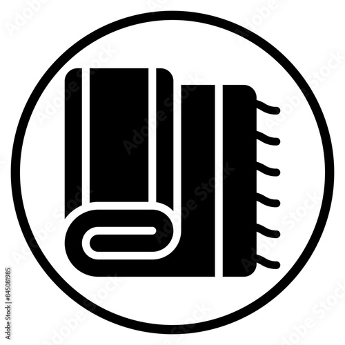 blanket glyph icon