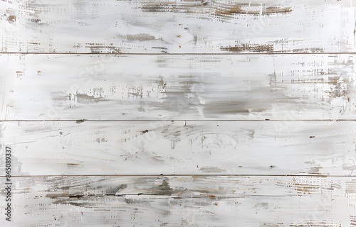 A photo of large white distressed wood with a soft ai generative