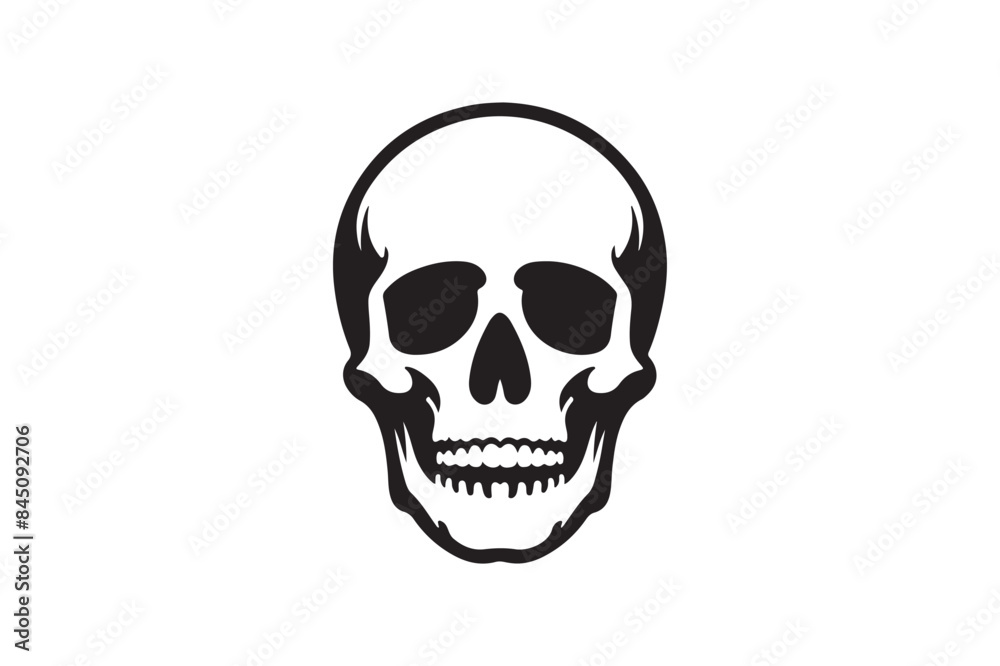 Skull Vector Illustrator Silhouette Art Tatoo Skull Vector Illustrator Silhouette Art Tatoo