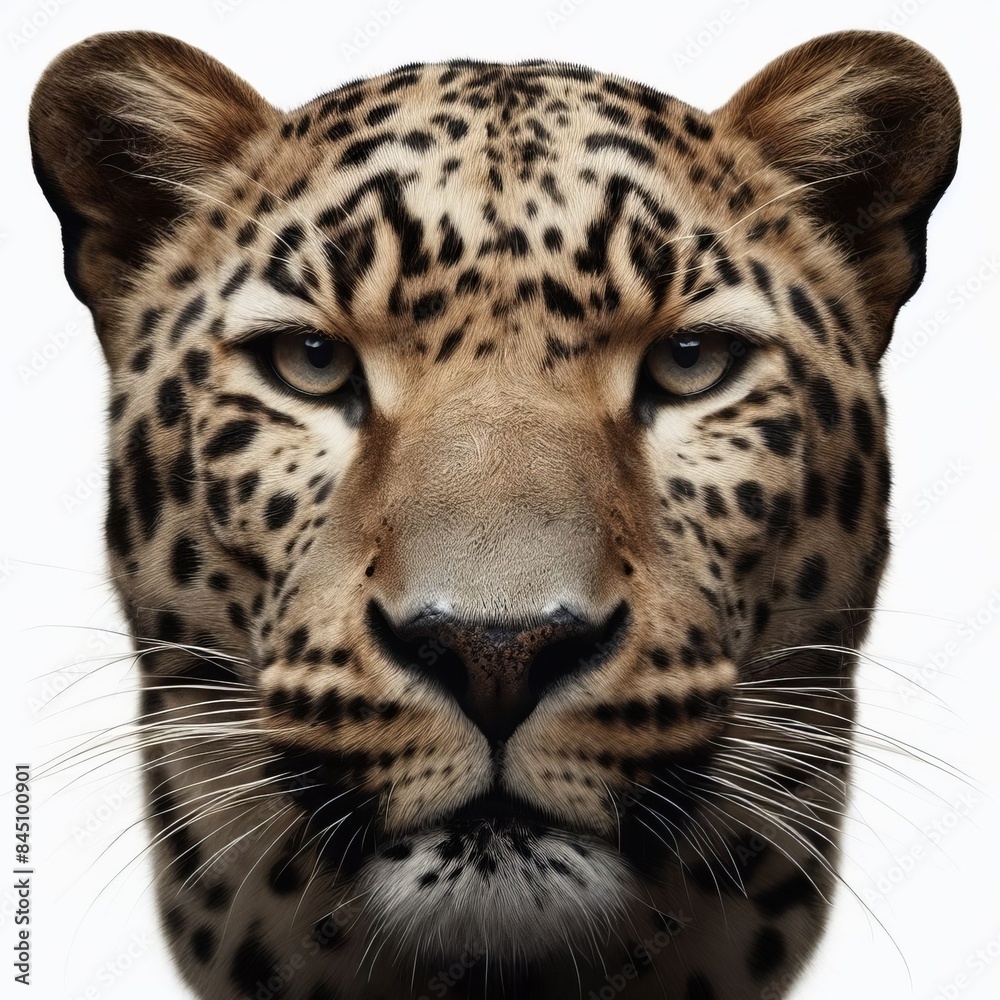 Fototapeta premium close up portrait of a leopard
