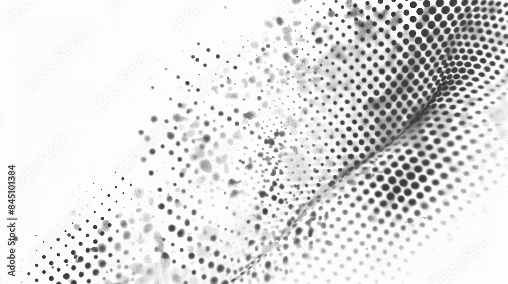 Gray halftone pattern with white line motion backdrop wallpaper. Clean Grey geometric background. Gray halftone pattern with white line motion backdrop wallpaper. Clean Grey geometric background.