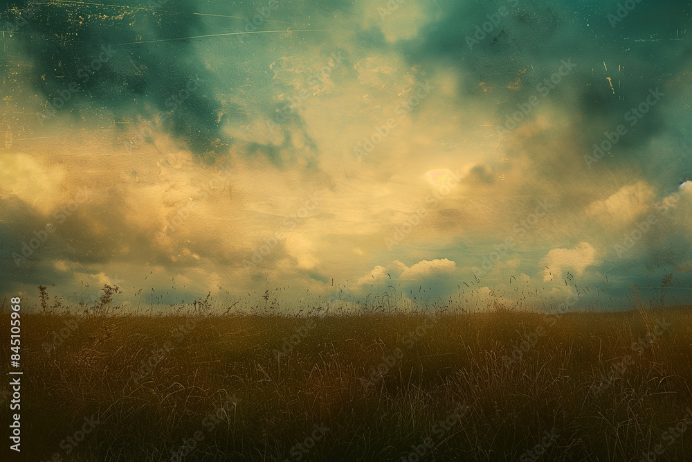 Fototapeta premium Conceptual Land and Sky