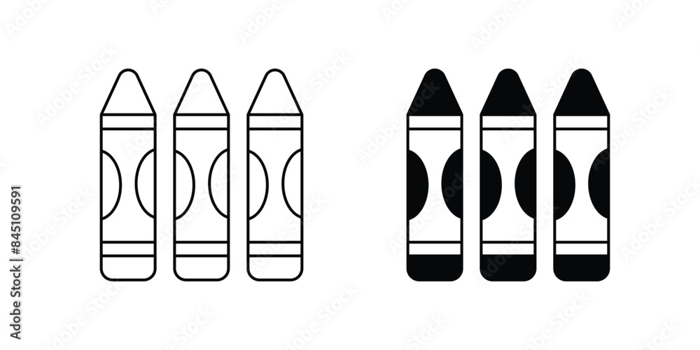 cryon icon with white background vector stock illustration cryon icon with white background vector stock illustration