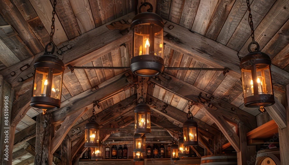 Obraz premium interior of the church of st nicholas