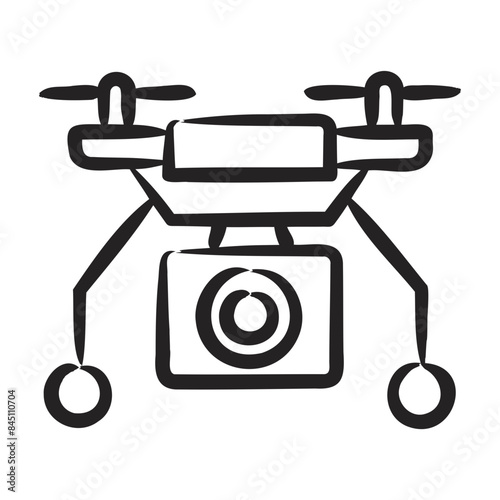 Drone Surveillance Icon