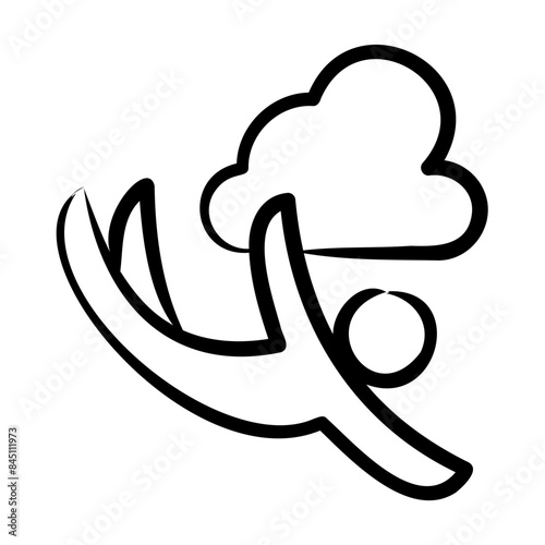Skydiving Icon