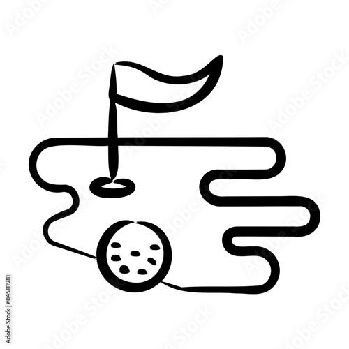 Golf Course Icon